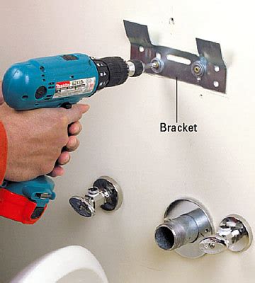 wall mounting brackets for 23 metal sinks|pedestal sink wall mounting kit.